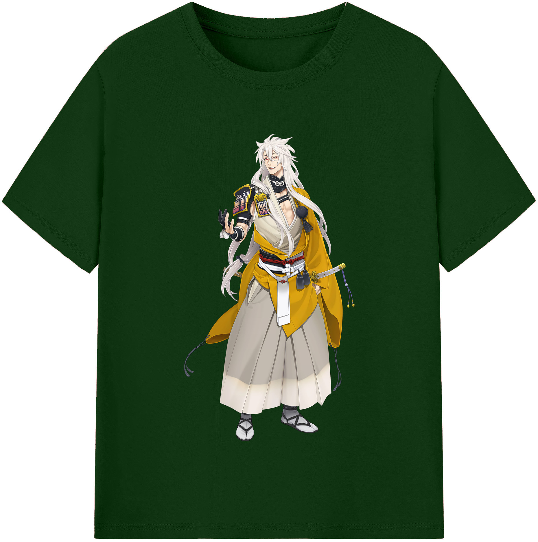 （画像用） 刀剣乱舞 Touken Ranbu 綿100％半袖Tシャツ（フロントプリント）